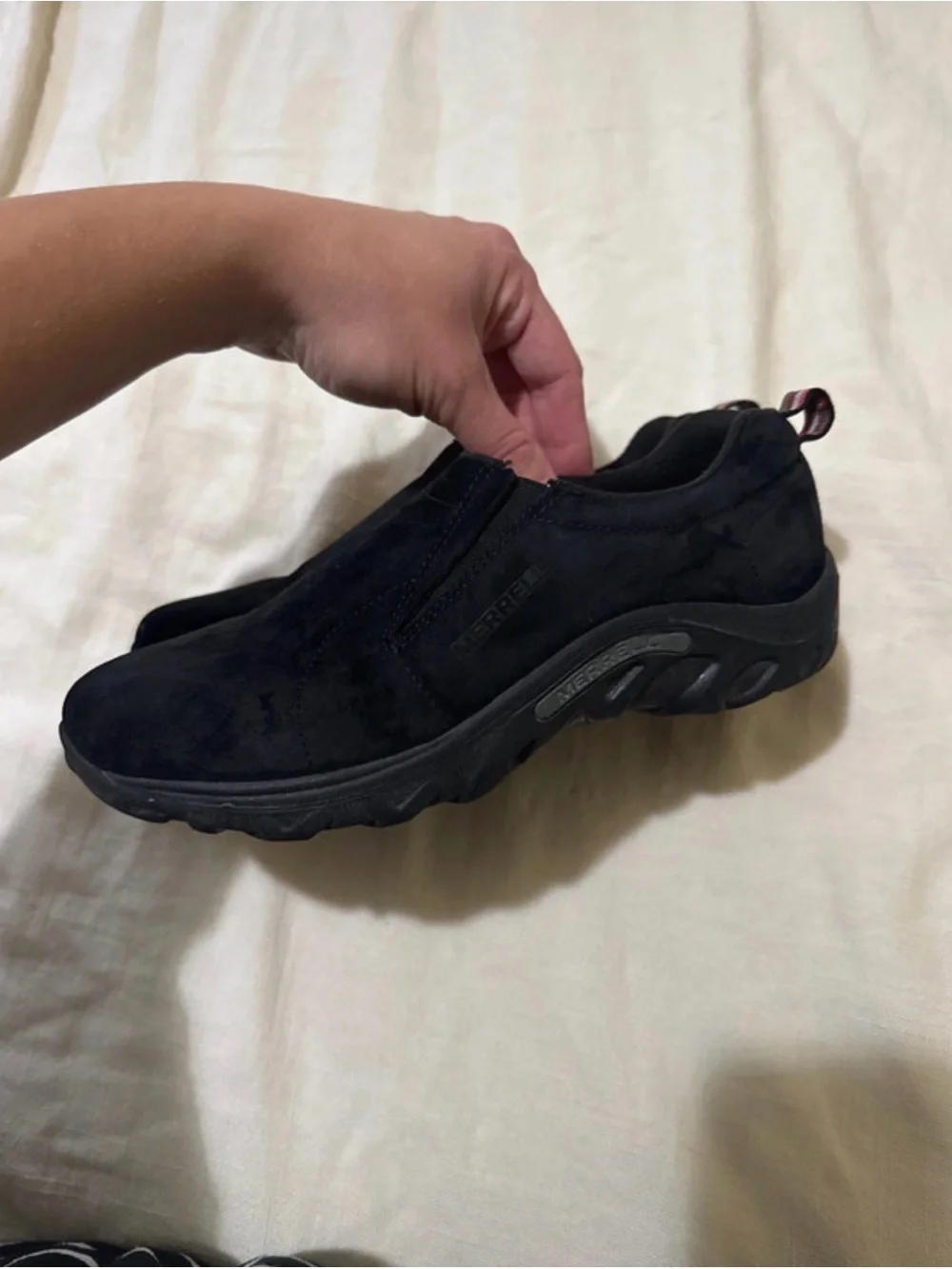 Merrell Kids Black Slip-On Casual Dress Shoes